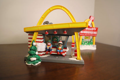 1997 Retired McDonald’s Department 56 Snow Village Items