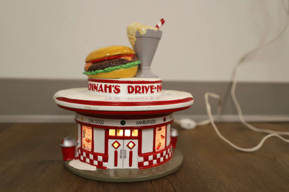 Diner & Tow Truck Department 56 Snow Village Items