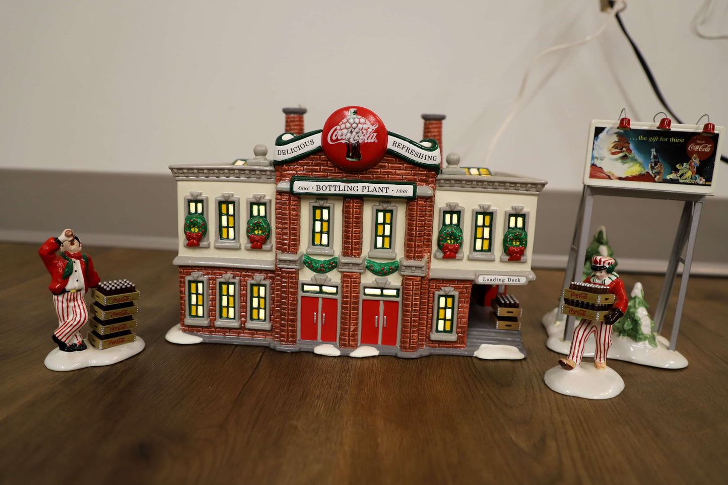 1994 Coca Cola Department 56 Snow Village Items