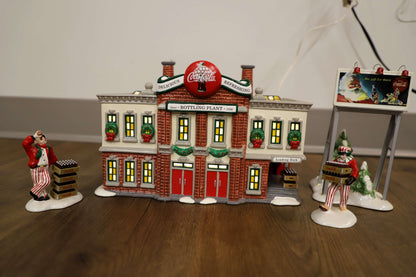 1994 Coca Cola Department 56 Snow Village Items