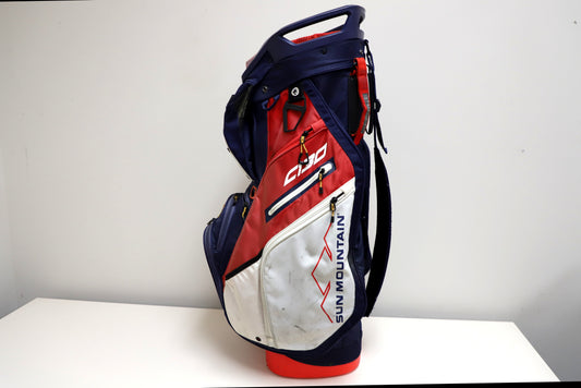 Sun Mountain C-130 Red/White/Blue Golf Bag