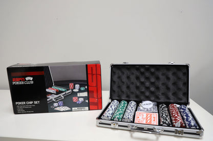 ESPN Poker Chip Set & Aluminum Carrying Case