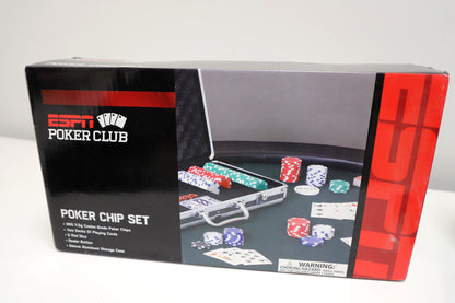 ESPN Poker Chip Set & Aluminum Carrying Case