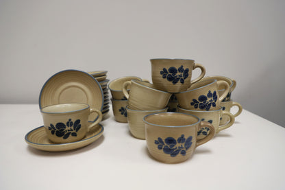 Pfaltzgraff Folk Art Cup/Saucer Set