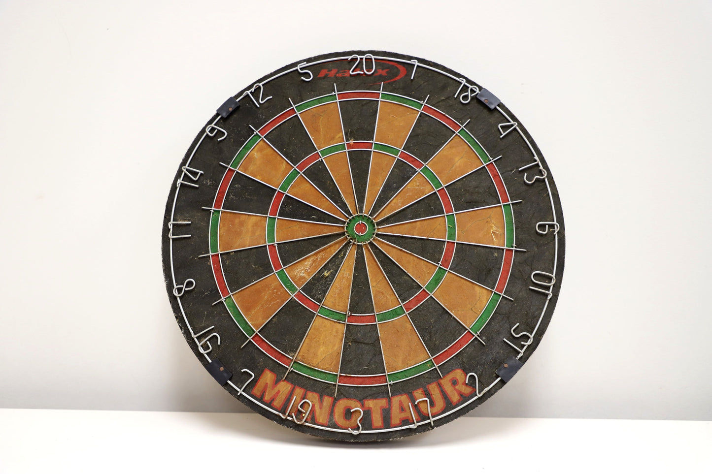 Vintage Minotaur Wood Dartboard