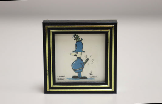 1960s Mini London Themed Framed Art
