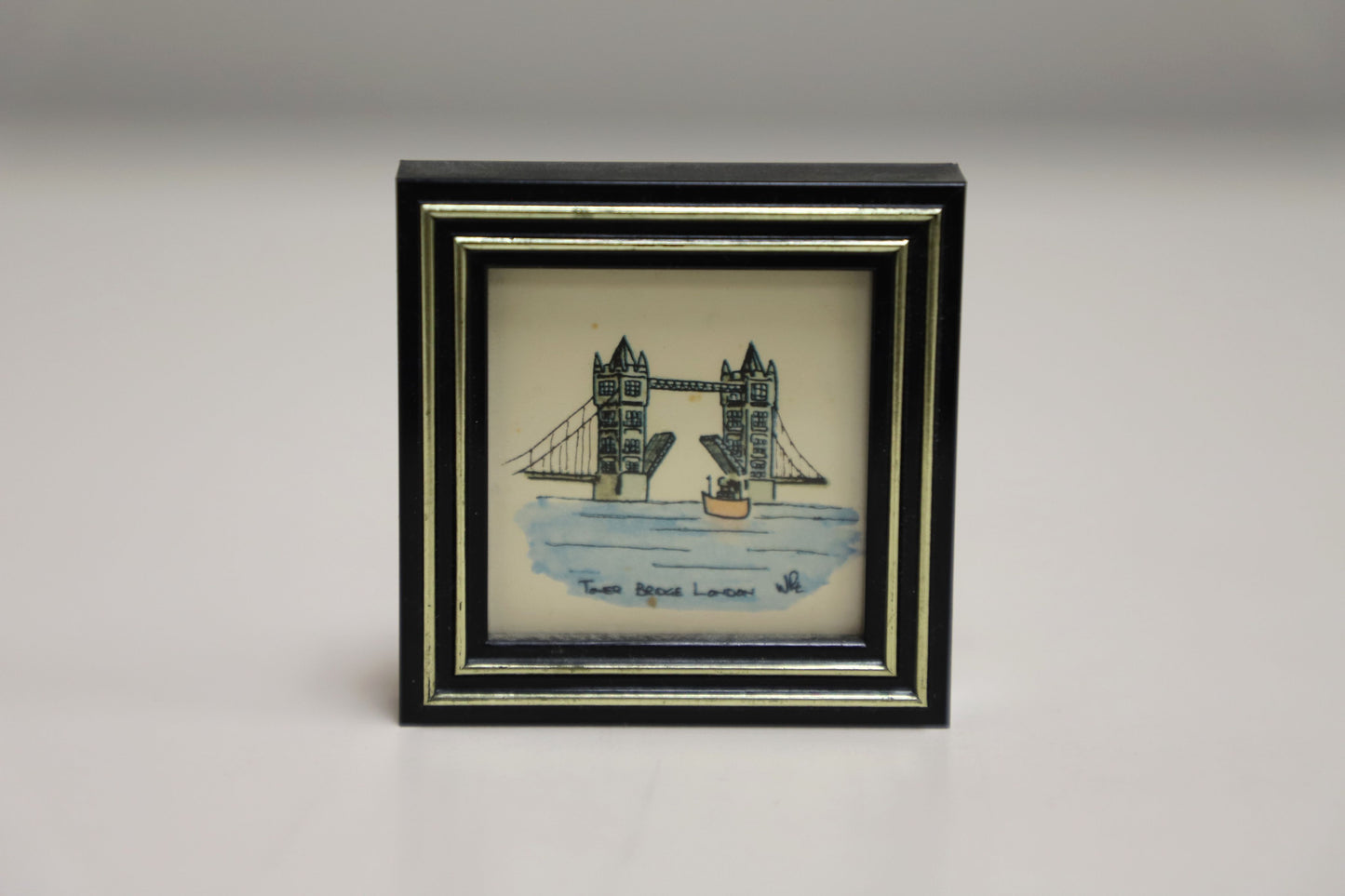 1960s Mini London Themed Framed Art