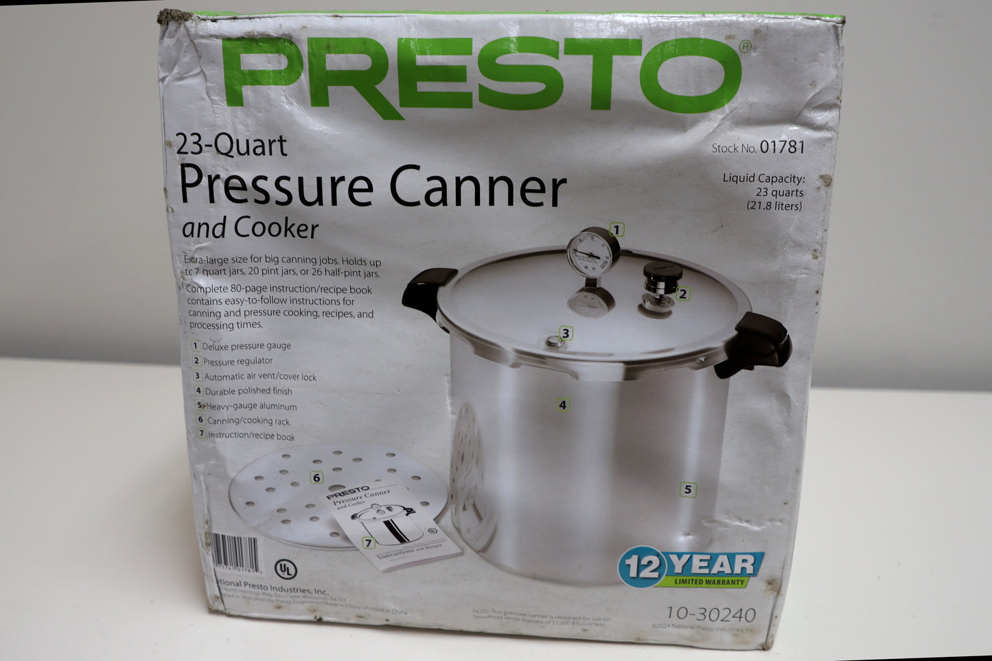 Presto Pressure Canner/Cooker