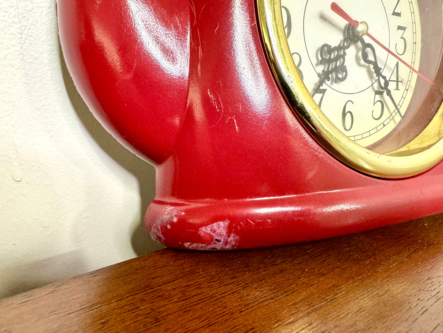 Red Teapot Clock
