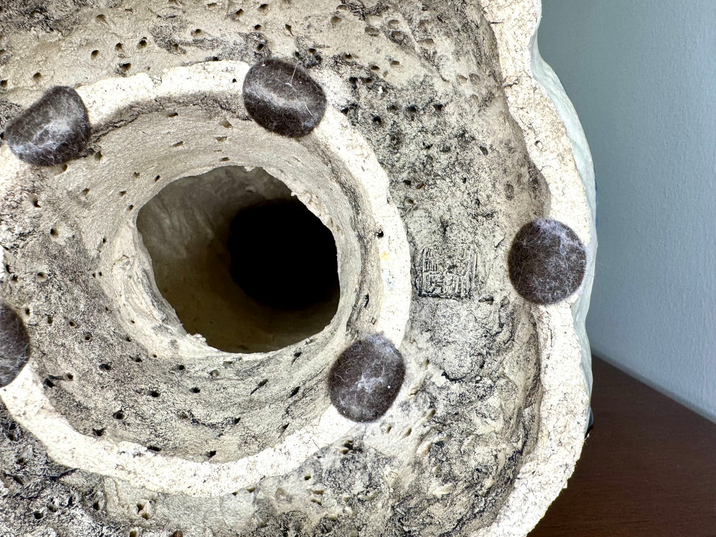 Pair of Handmade Asian Ceramic Statues