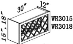 White Shaker Wall Accessory Cabinet